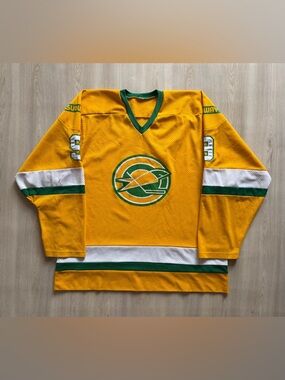 Rare Vintage 70s California Golden Seals Hockey # 9 Jersey